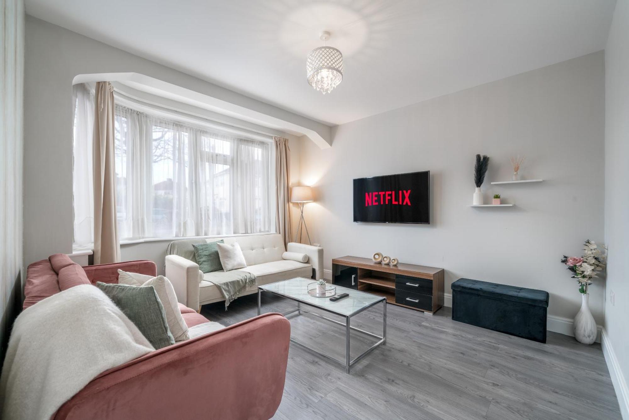 ハーロウLux 3Bed Near Wembley With Parking By Oceana Group - Sleeps 8アパートメント エクステリア 写真