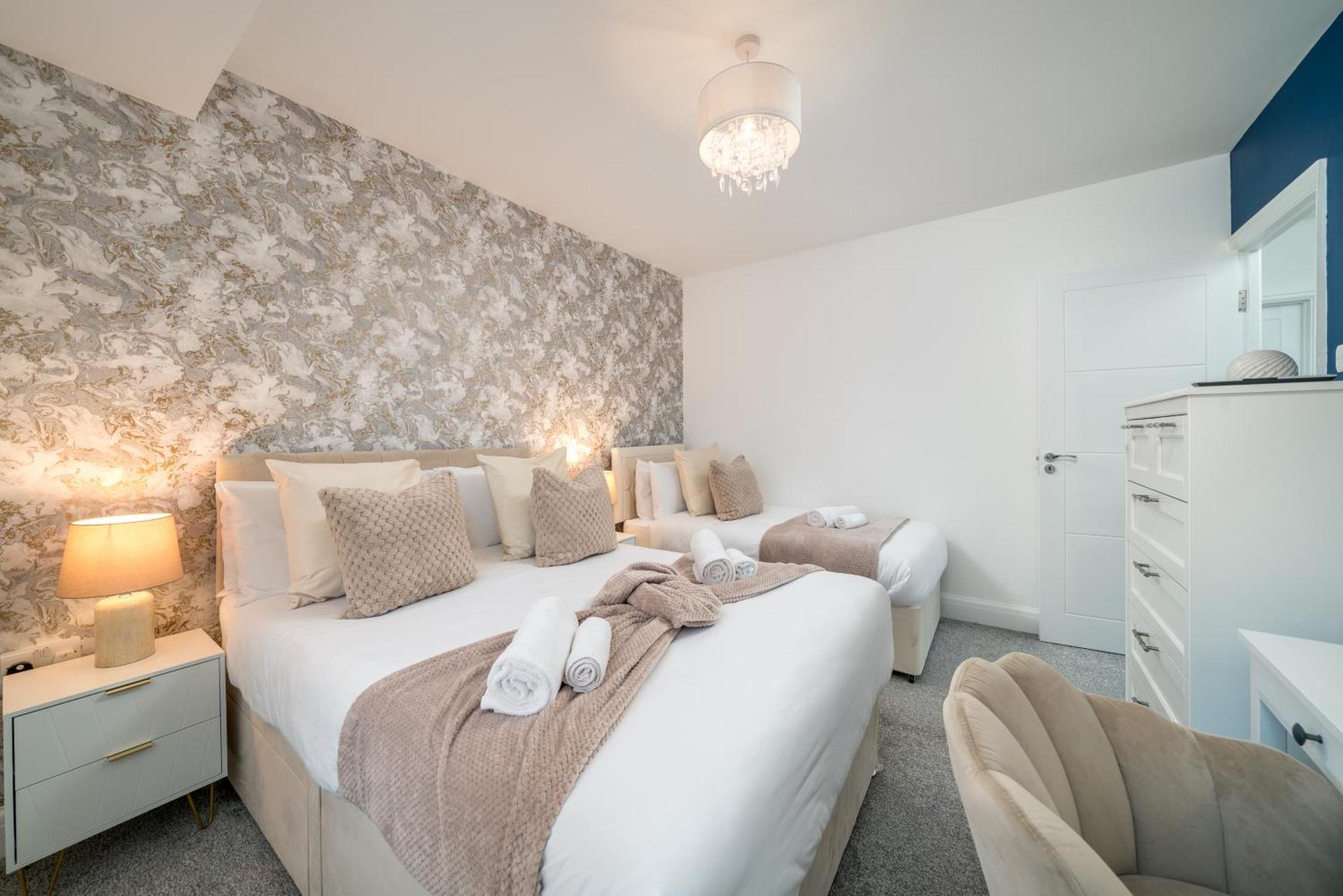 ハーロウLux 3Bed Near Wembley With Parking By Oceana Group - Sleeps 8アパートメント エクステリア 写真